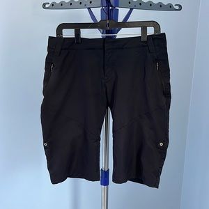 Nike Black Long Athletic Shorts Size M